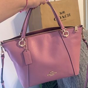 Kacey Satchel Beautiful 😍 Refined Pebble Leather in Pink